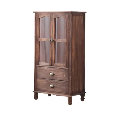 Vintage Solid Wood Chest Dresser in Multiple Colors for Home Image - 24