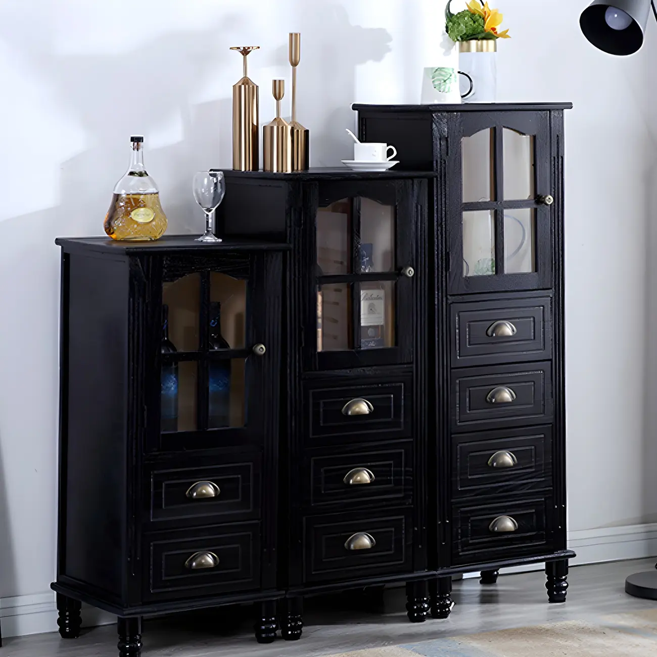 Vintage Solid Wood Chest Dresser in Multiple Colors for Home Image - 28 | homeyfad