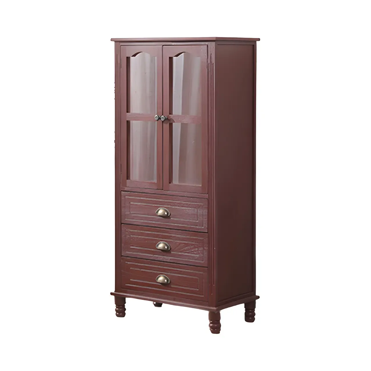 Vintage Solid Wood Chest Dresser in Multiple Colors for Home Image - 40