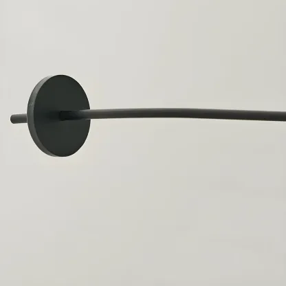 Modern Iron Arc Floor Lamp with Hat Shape Shade Image - 10