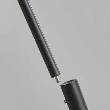 Modern Iron Arc Floor Lamp with Hat Shape Shade Image - 11