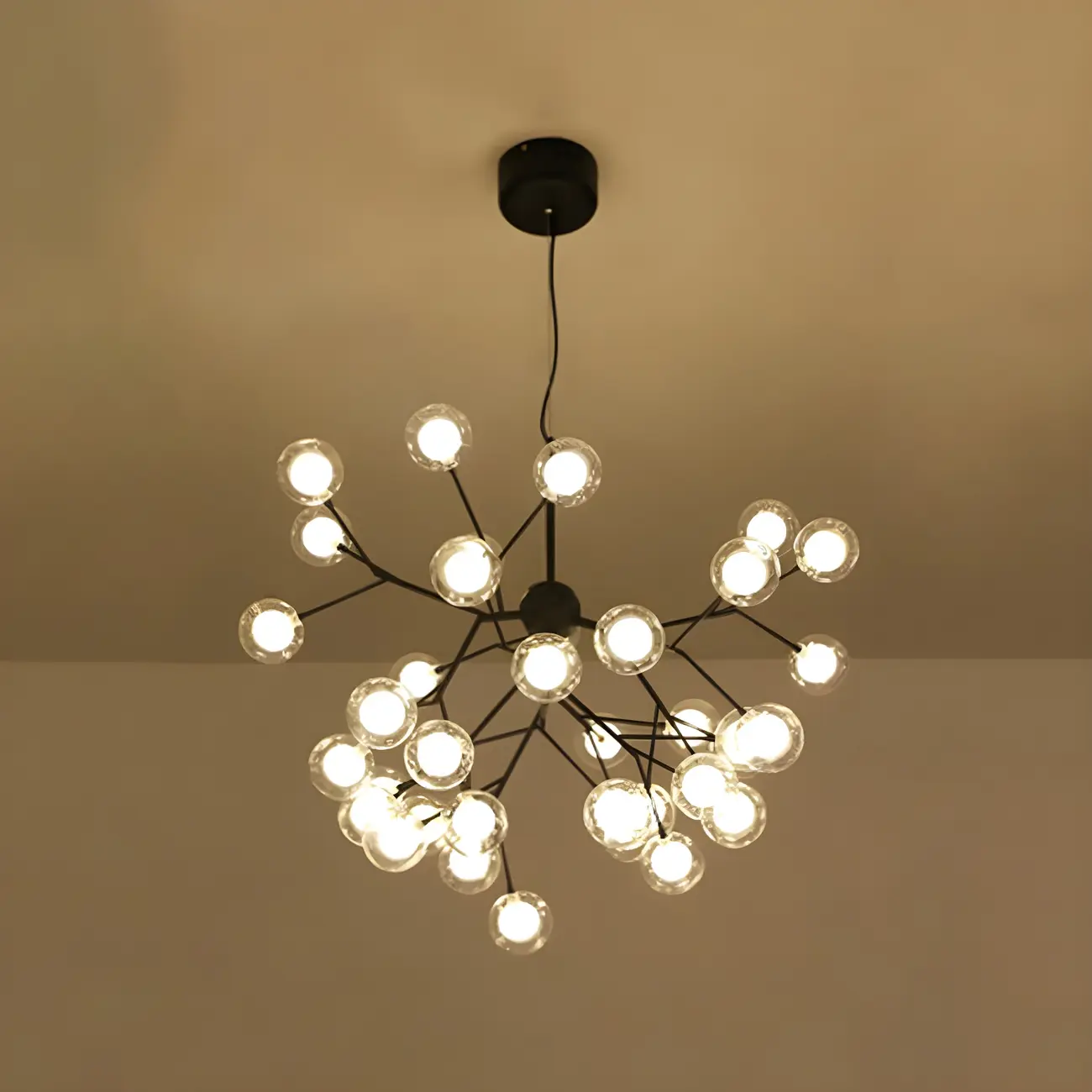 Modern Gold Crystal Chandelier for Living Room Image - 9 | homeyfad