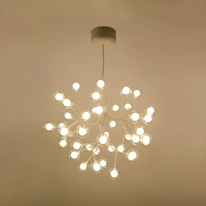 Modern Gold Crystal Chandelier for Living Room Image - 16