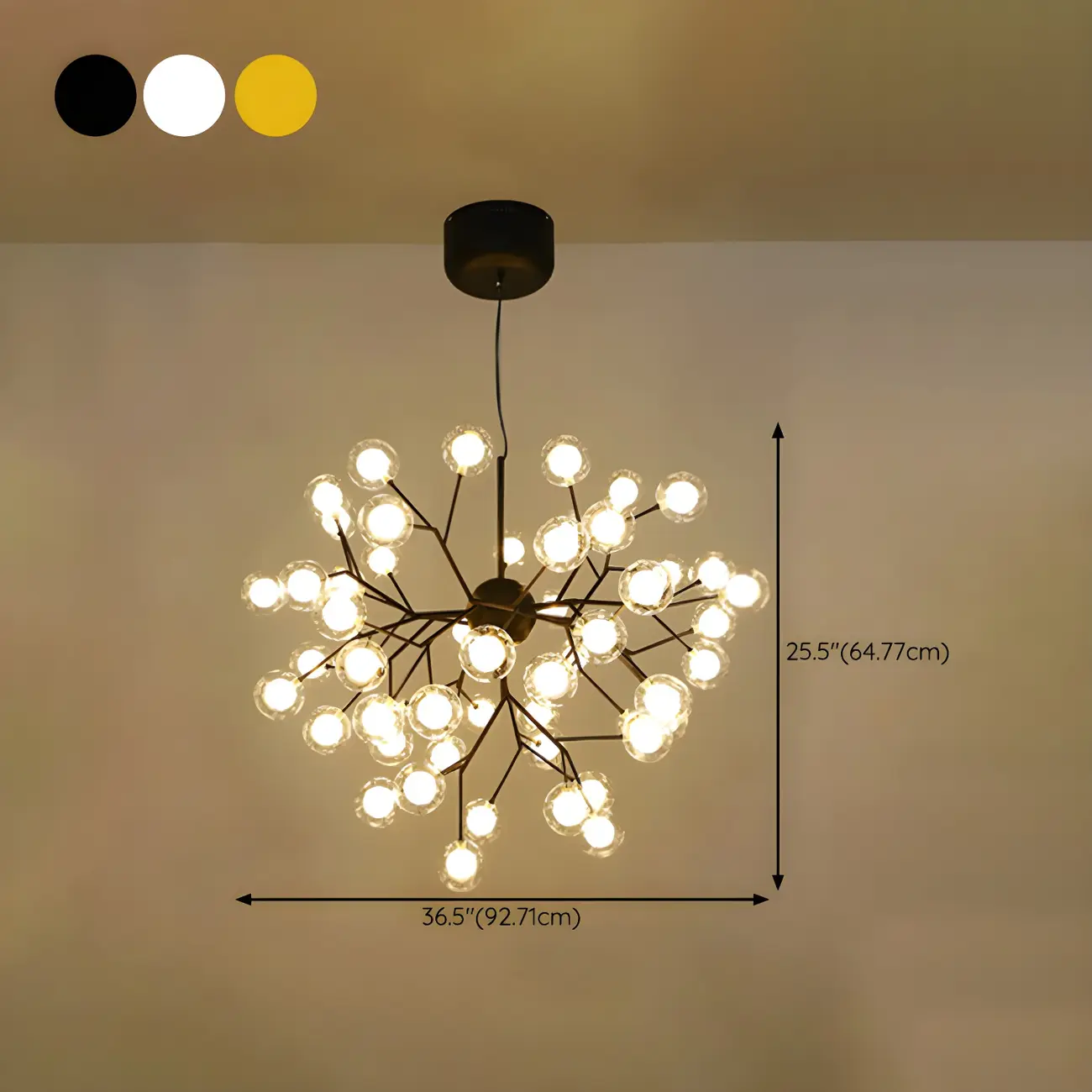 Modern Gold Crystal Chandelier for Living Room Image - 31 | homeyfad