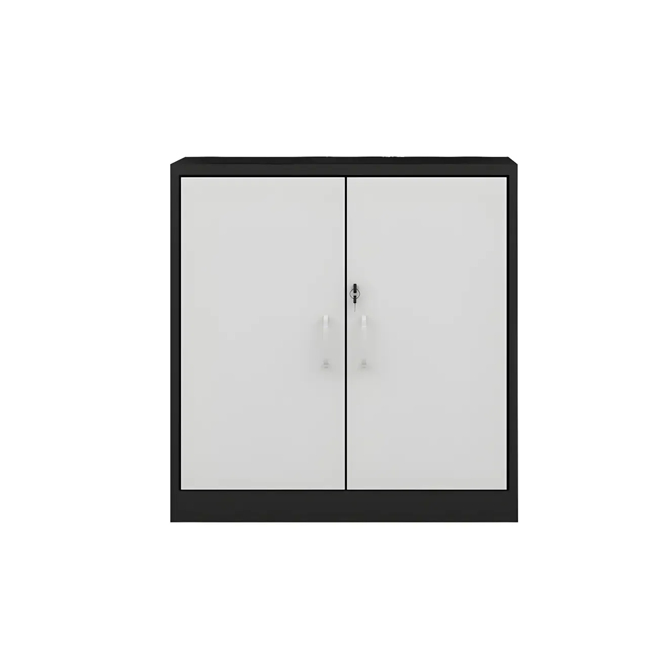 Nordic Solid Wooden Filing Cabinets with Lock for Office Use Image - 2