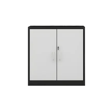 Nordic Solid Wooden Filing Cabinets with Lock for Office Use Image - 2