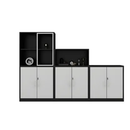 Nordic Solid Wooden Filing Cabinets with Lock for Office Use Image - 17