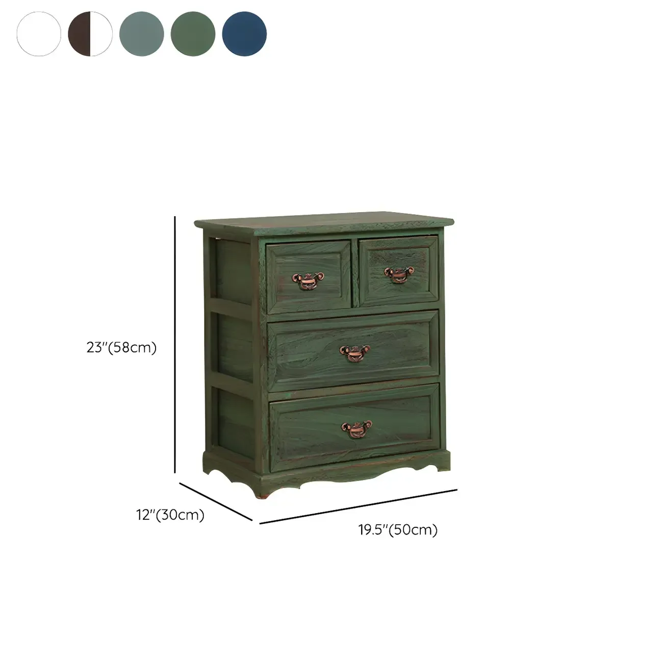 Traditional Wooden Dressers & Chests with Drawers for Bedroom #size
