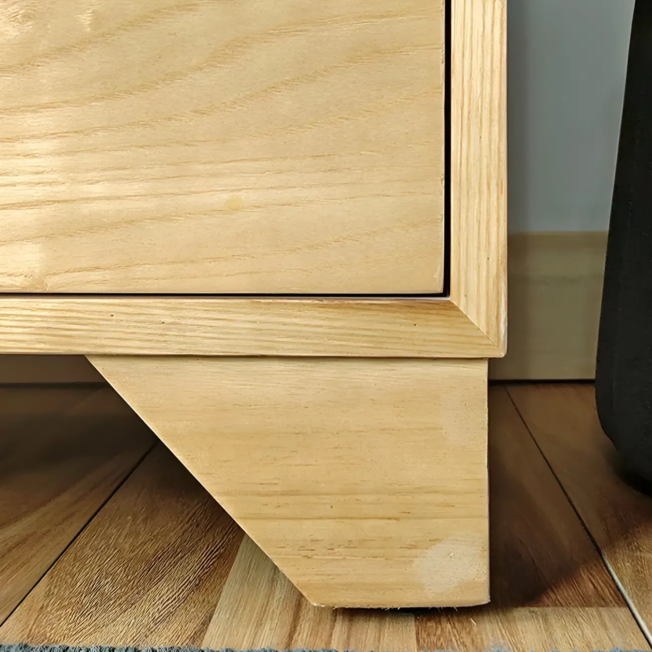 Glam Wooden Dresser Chest in Yellow for Elegant Storage Image - 10