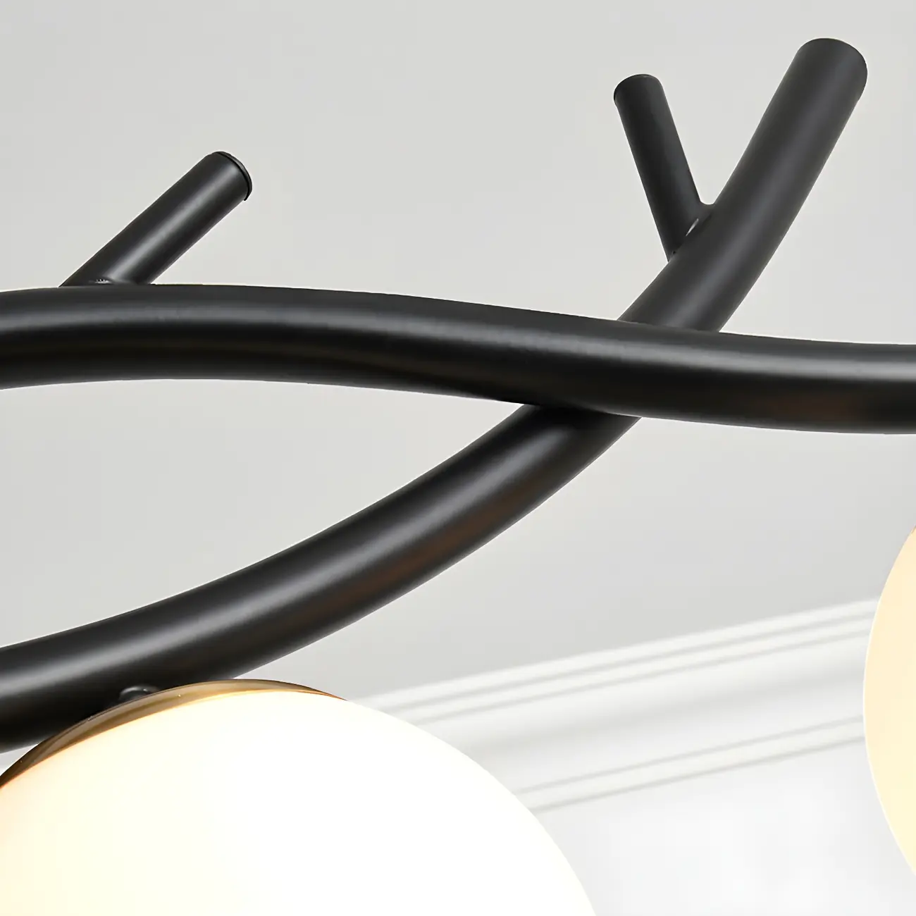 Industrial Black Globe 4-Light Kitchen Island Pendant Light | homeyfad