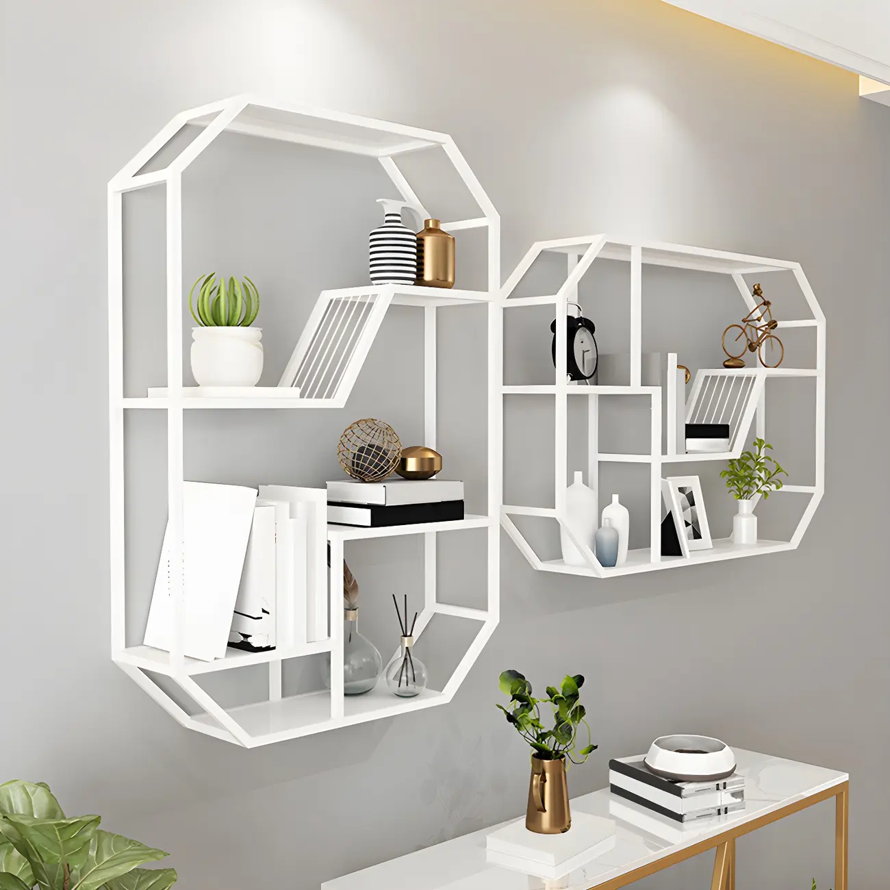 Simple Metal Black Wall-Mounted Wine Bottle Rack Image - 3 | homeyfad