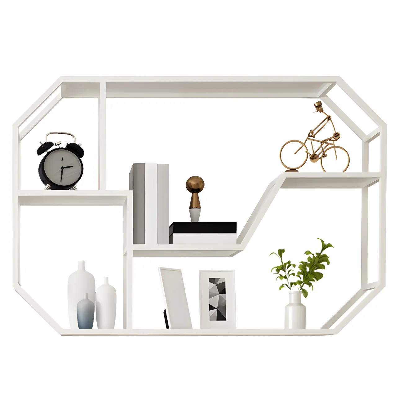 Simple Metal Black Wall-Mounted Wine Bottle Rack Image - 7 | homeyfad