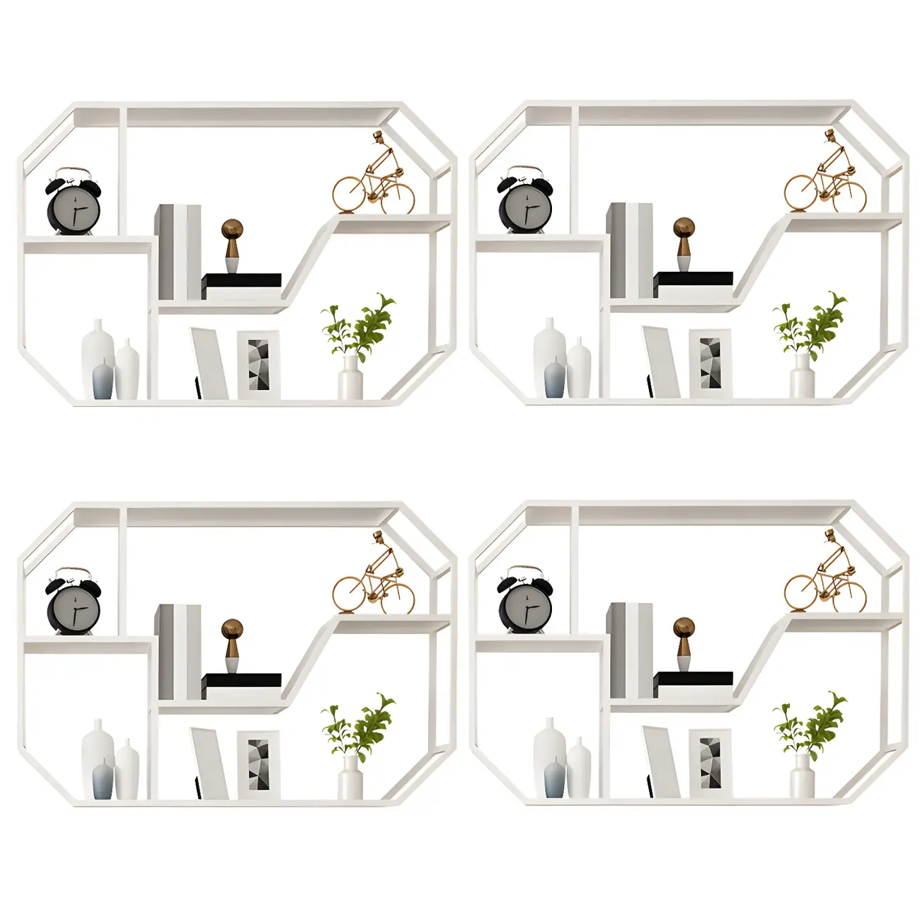 Simple Metal Black Wall-Mounted Wine Bottle Rack Image - 9 | homeyfad