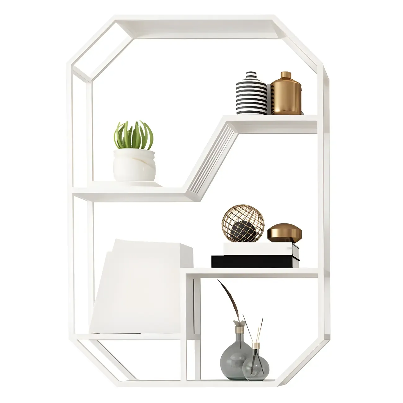 Simple Metal Black Wall-Mounted Wine Bottle Rack Image - 21