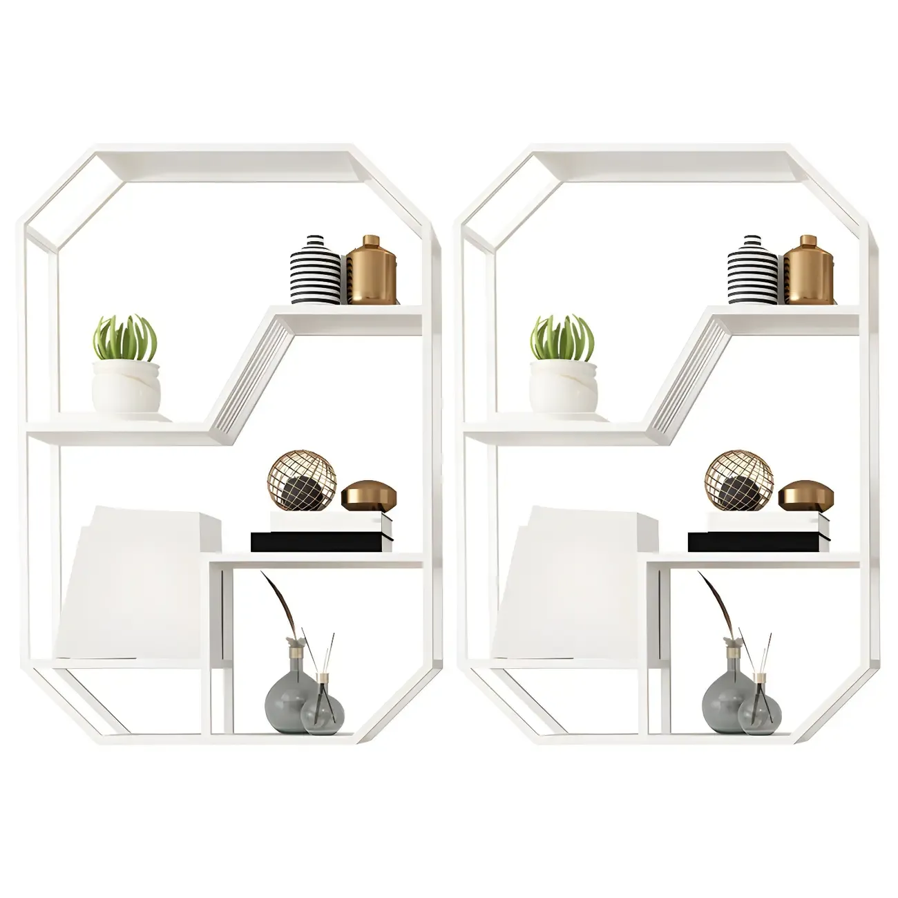 Simple Metal Black Wall-Mounted Wine Bottle Rack Image - 22