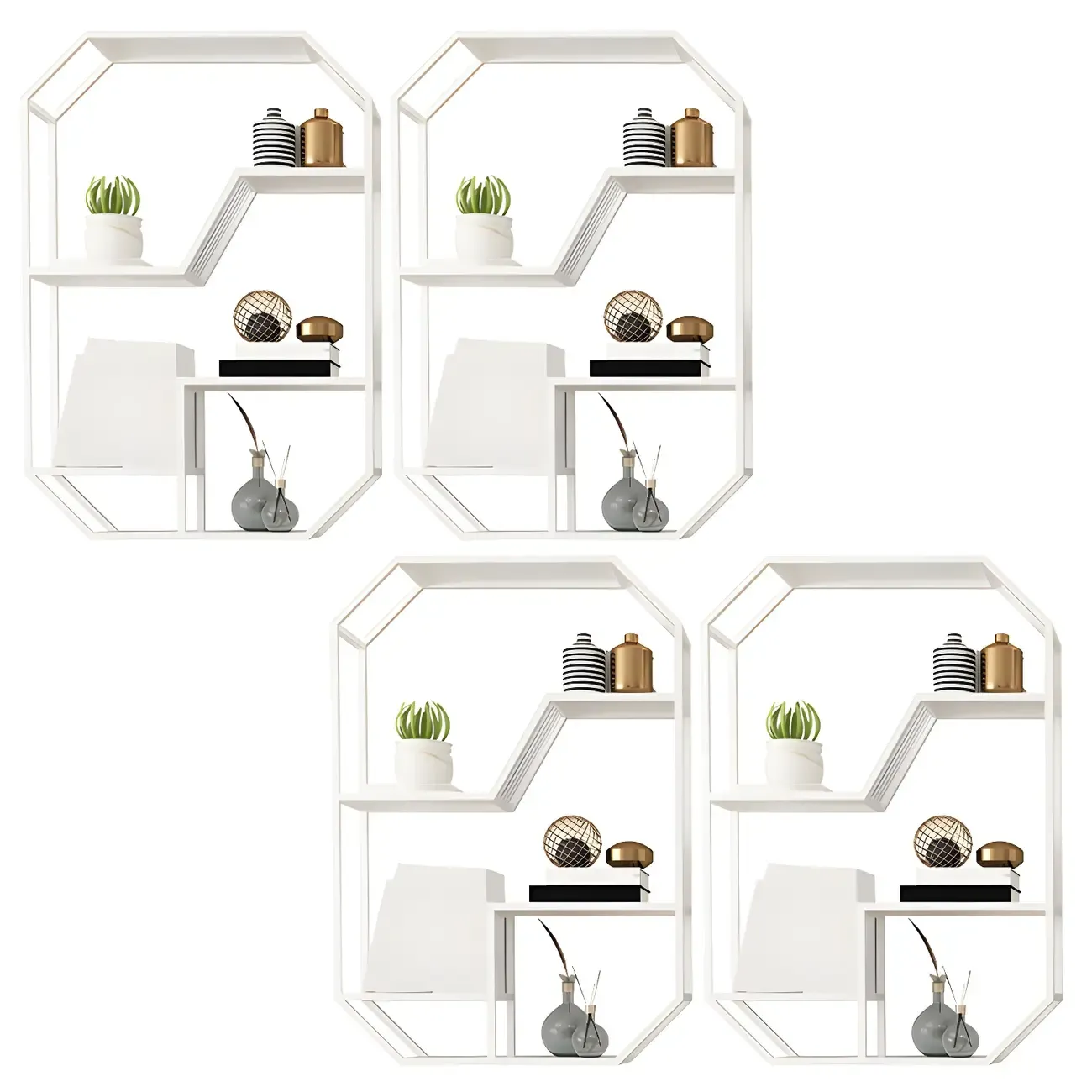 Simple Metal Black Wall-Mounted Wine Bottle Rack Image - 23