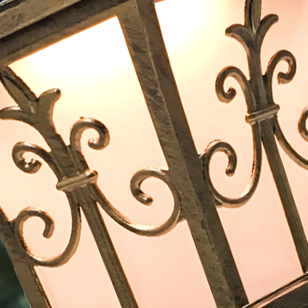 Vintage Lantern Solar Fence Post Light with 3 Color Light  Image - 10 | homeyfad