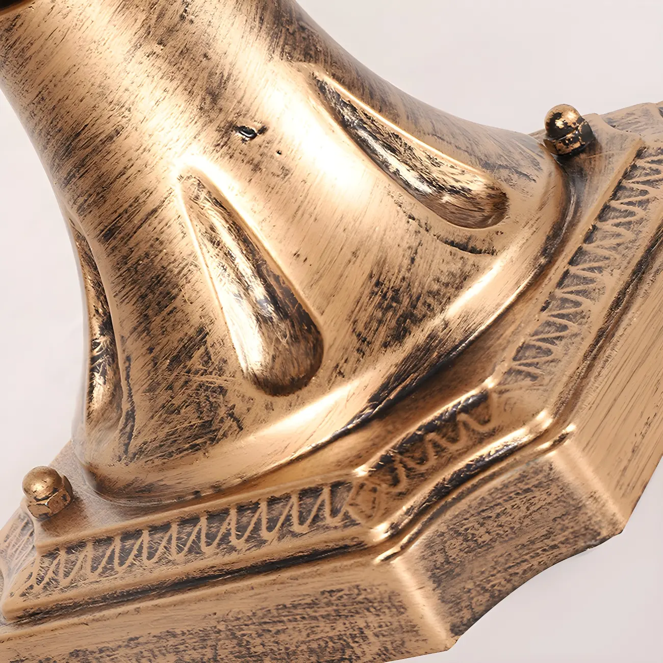 Vintage Elegant Metal Solar Post Cap Light Image - 10 | homeyfad