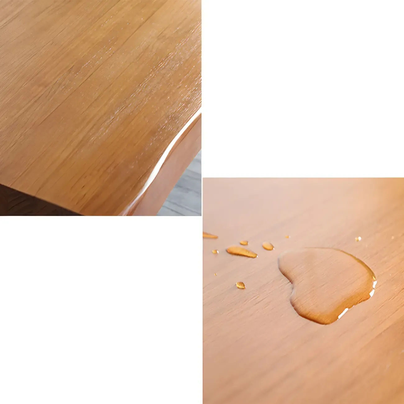 Pine Wood Rectangular Metal Base Bar Table Brown Image - 8