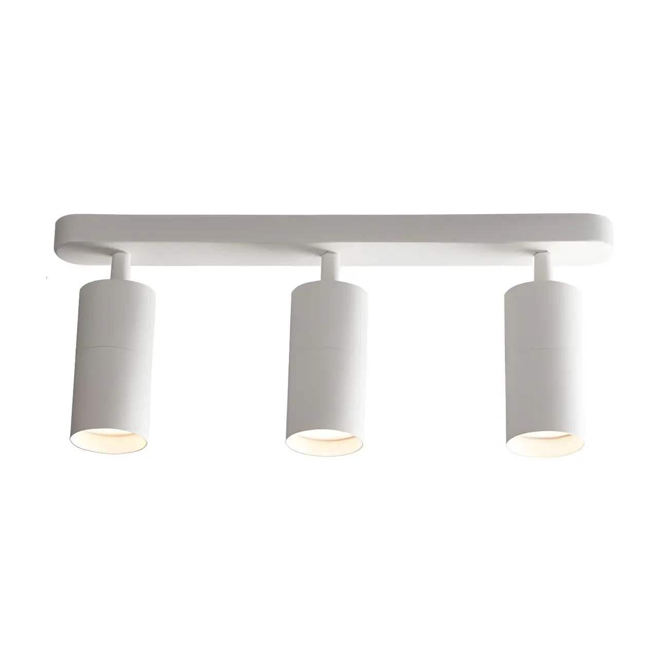 Modern Semi Flush Ceiling Light for Bedroom with Aluminum Shade Image - 8 | homeyfad