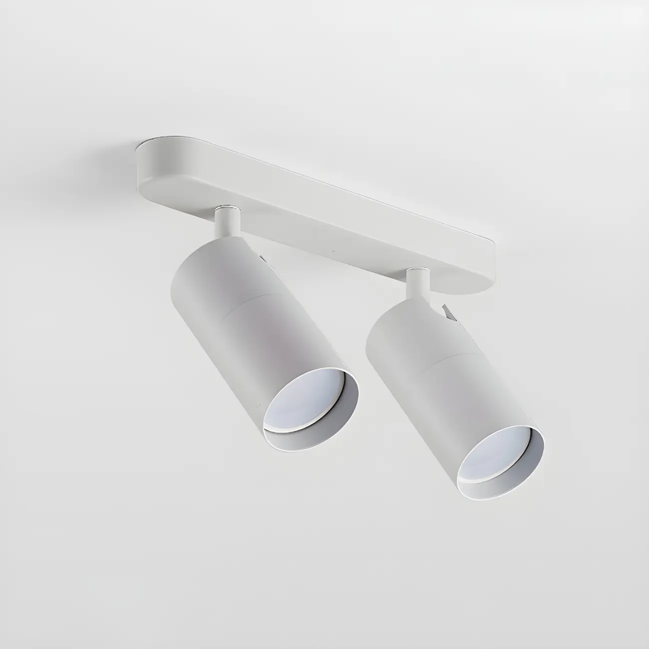 Modern Semi Flush Ceiling Light for Bedroom with Aluminum Shade Image - 13 | homeyfad