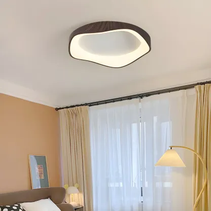 Modern LED Flush Ceiling Light for Living Room Decor Image - 5