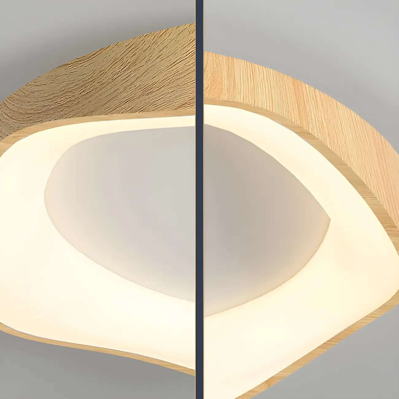 Modern LED Flush Ceiling Light for Living Room Decor Image - 7
