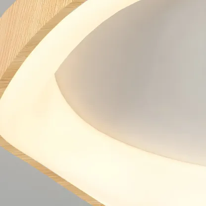 Modern LED Flush Ceiling Light for Living Room Decor Image - 16