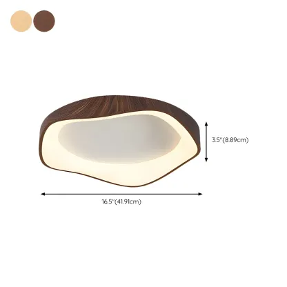 Modern LED Flush Ceiling Light for Living Room Decor #size