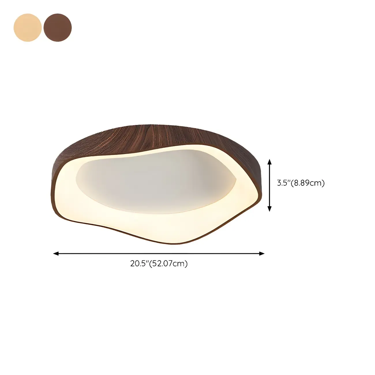 Modern LED Flush Ceiling Light for Living Room Decor Image - 23