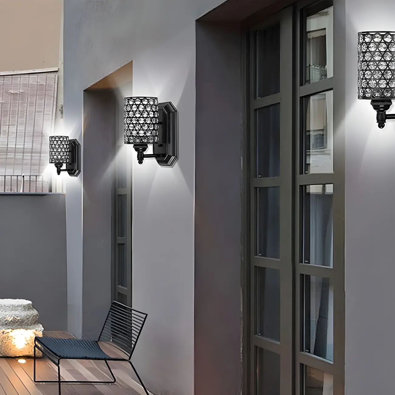 Crystal Cylinder Vanity Light for Glamorous Bathroom Image - 11 | homeyfad