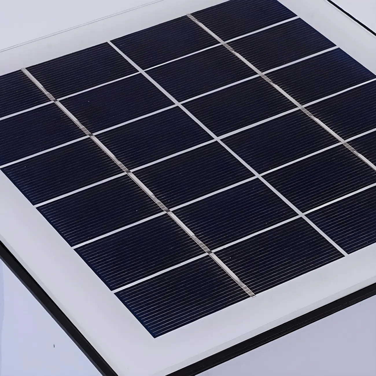 Outdoor Rectangle Black Plastic Solar Post Cap Light LED Lamp Image - 7 | homeyfad