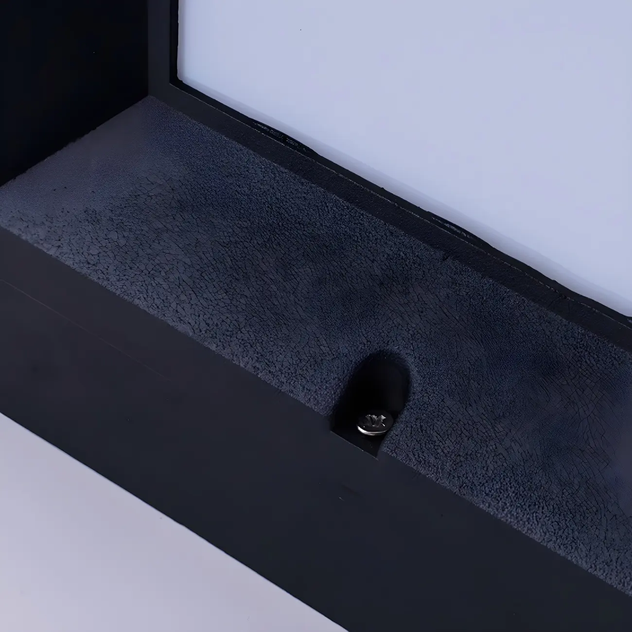 Outdoor Rectangle Black Plastic Solar Post Cap Light LED Lamp Image - 8 | homeyfad