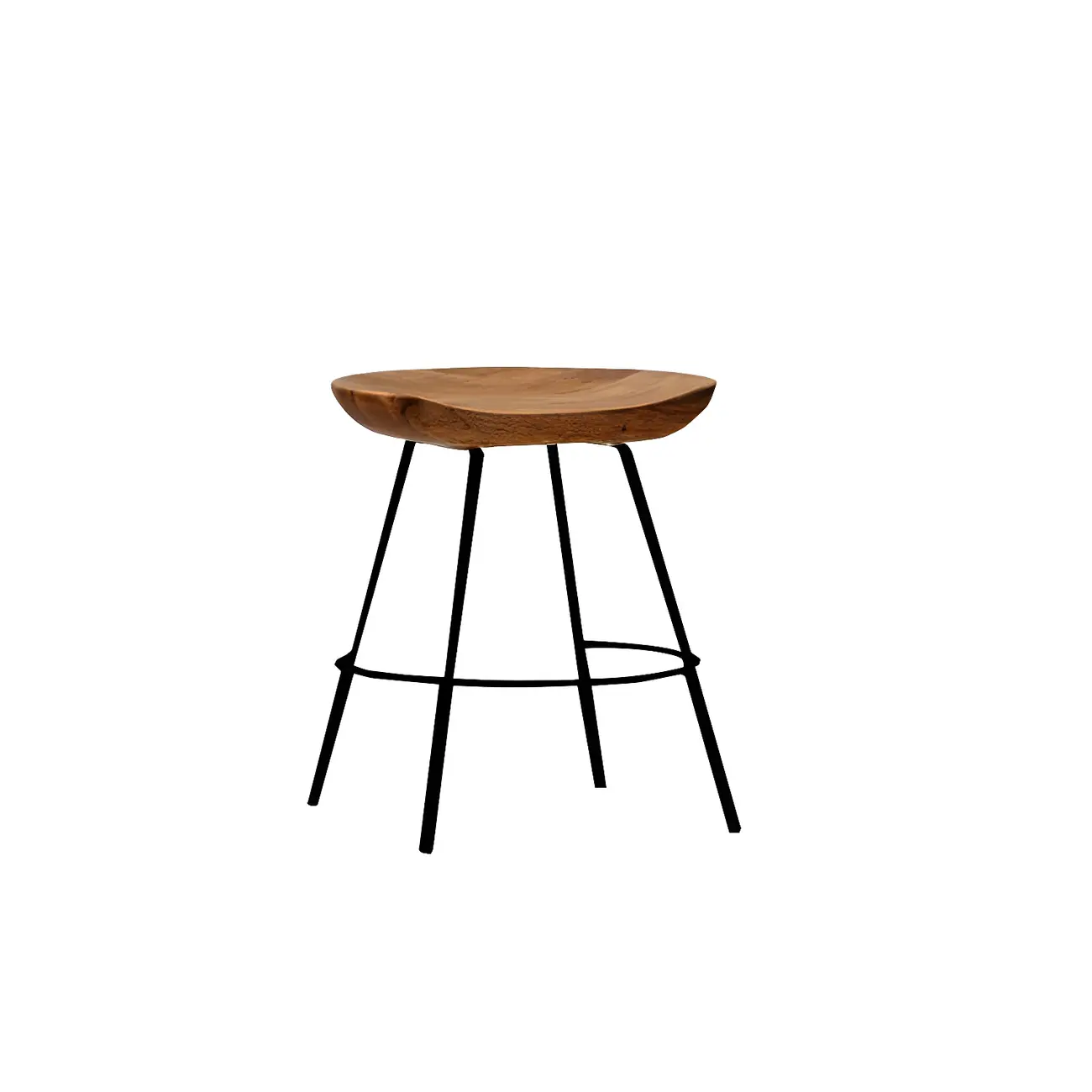 Modern Solid Wood Counter Height Bar Stools Image - 18 | homeyfad