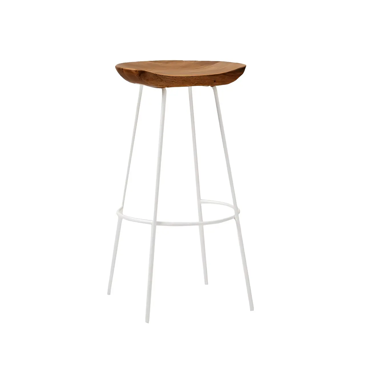 Modern Solid Wood Counter Height Bar Stools Image - 20 | homeyfad