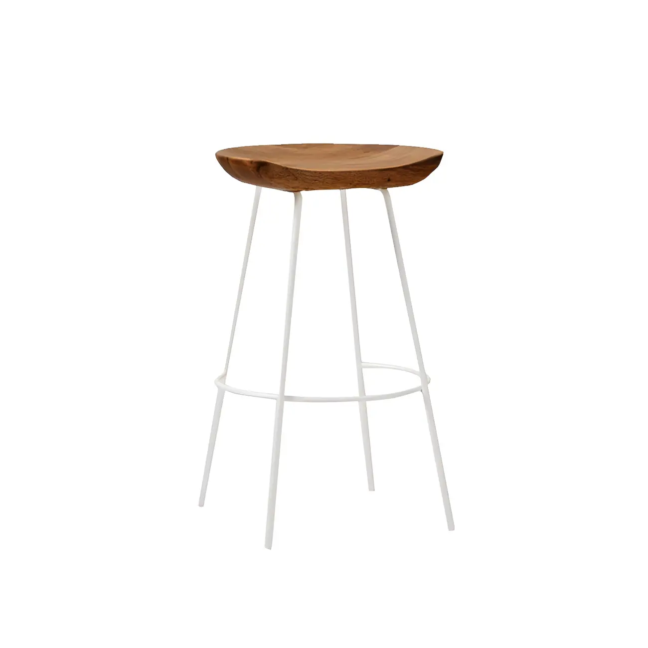 Modern Solid Wood Counter Height Bar Stools Image - 22 | homeyfad