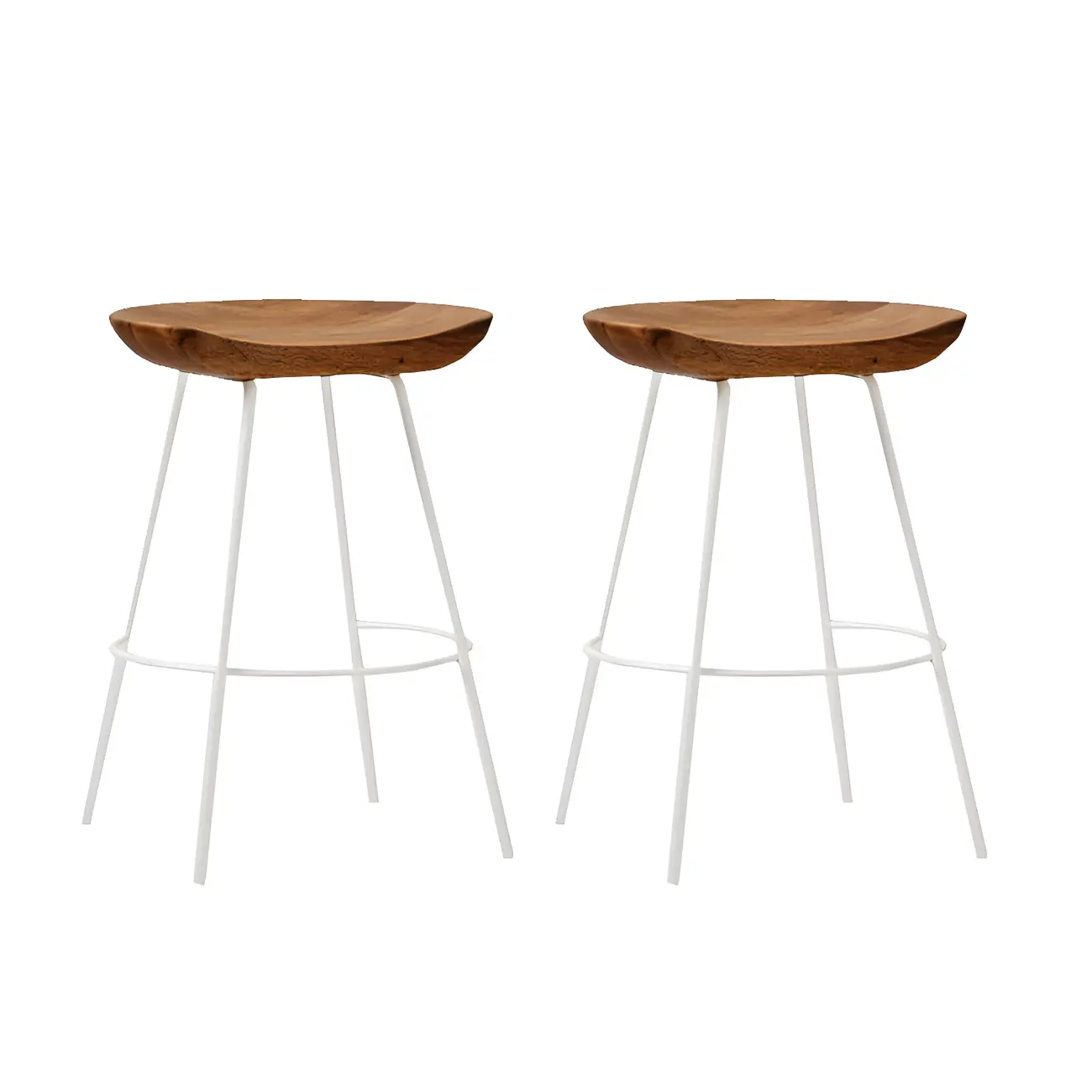 Modern Solid Wood Counter Height Bar Stools Image - 25 | homeyfad