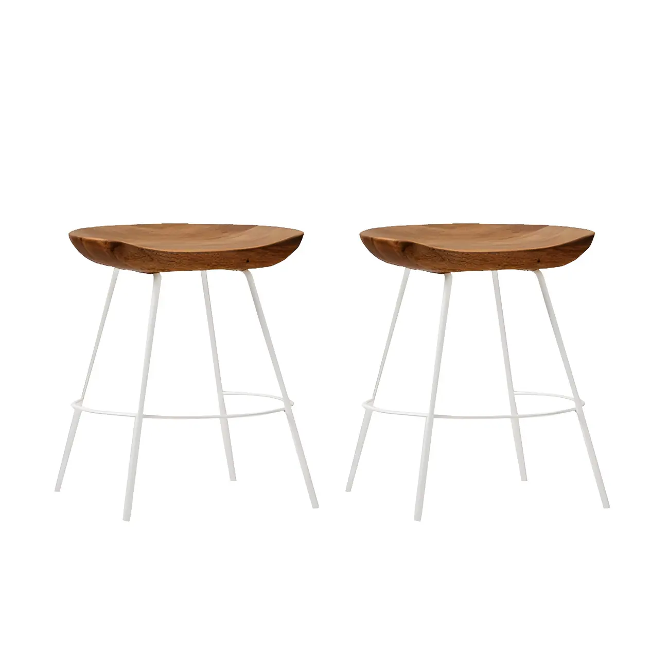 Modern Solid Wood Counter Height Bar Stools Image - 27 | homeyfad