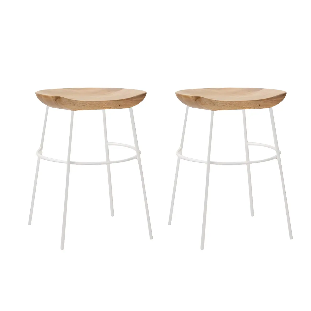 Modern Solid Wood Counter Height Bar Stools Image - 41 | homeyfad