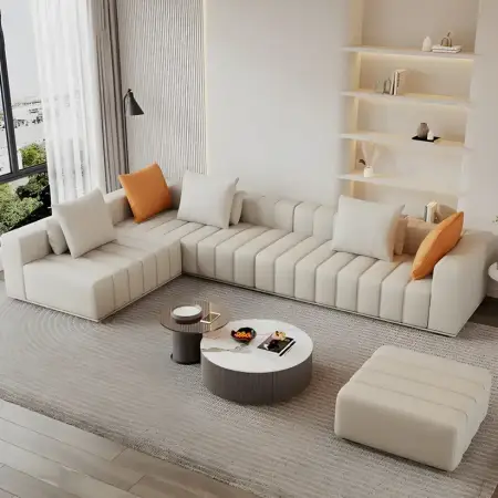 L shaped sectional couch