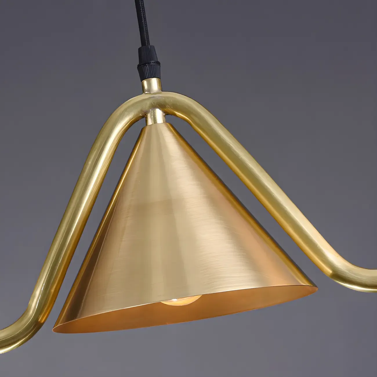 Kitchen Modern Gold Glass Globe Island Chandelier Image - 15