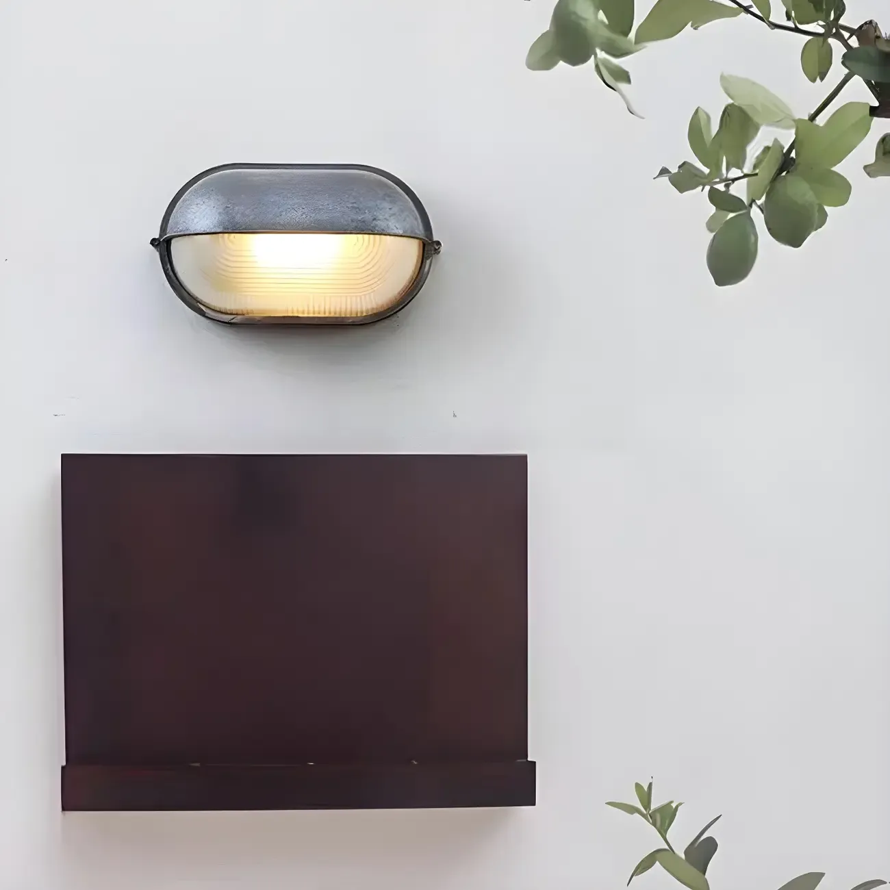 Modernism Wall Sconce Waterproof Outdoor Sconce Light Fixture Image - 5