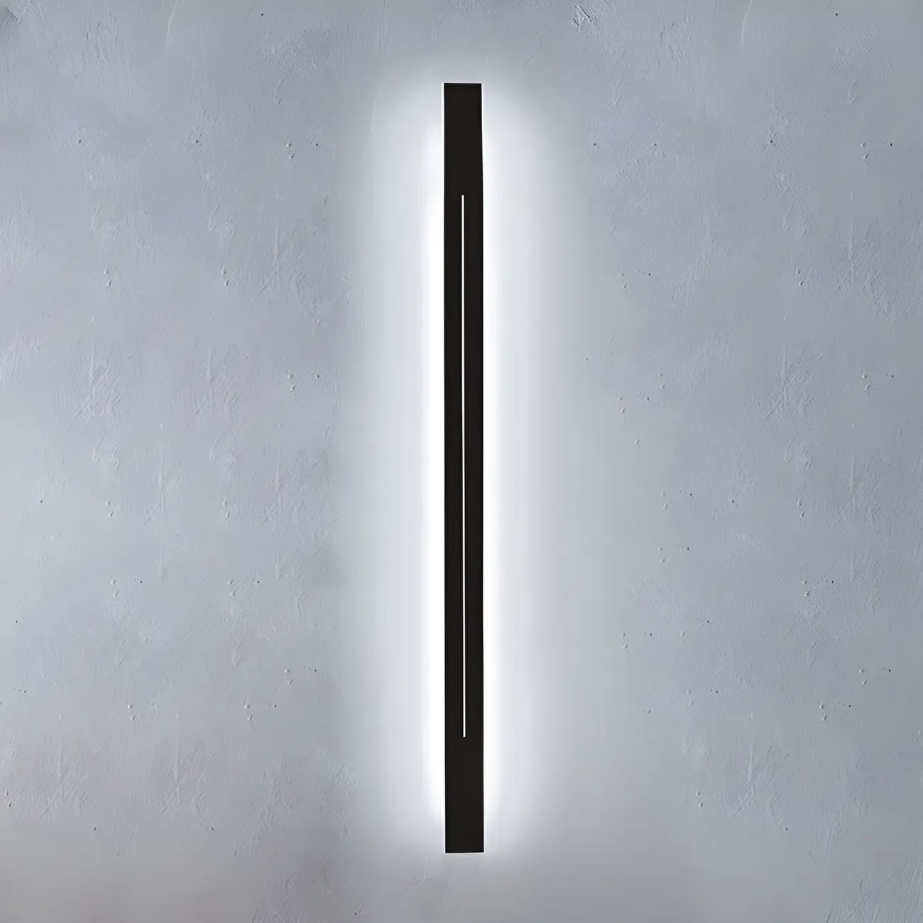 Simplicity Bar-Shape Black LED Wall Mount Lamp for Living Room  Image - 7