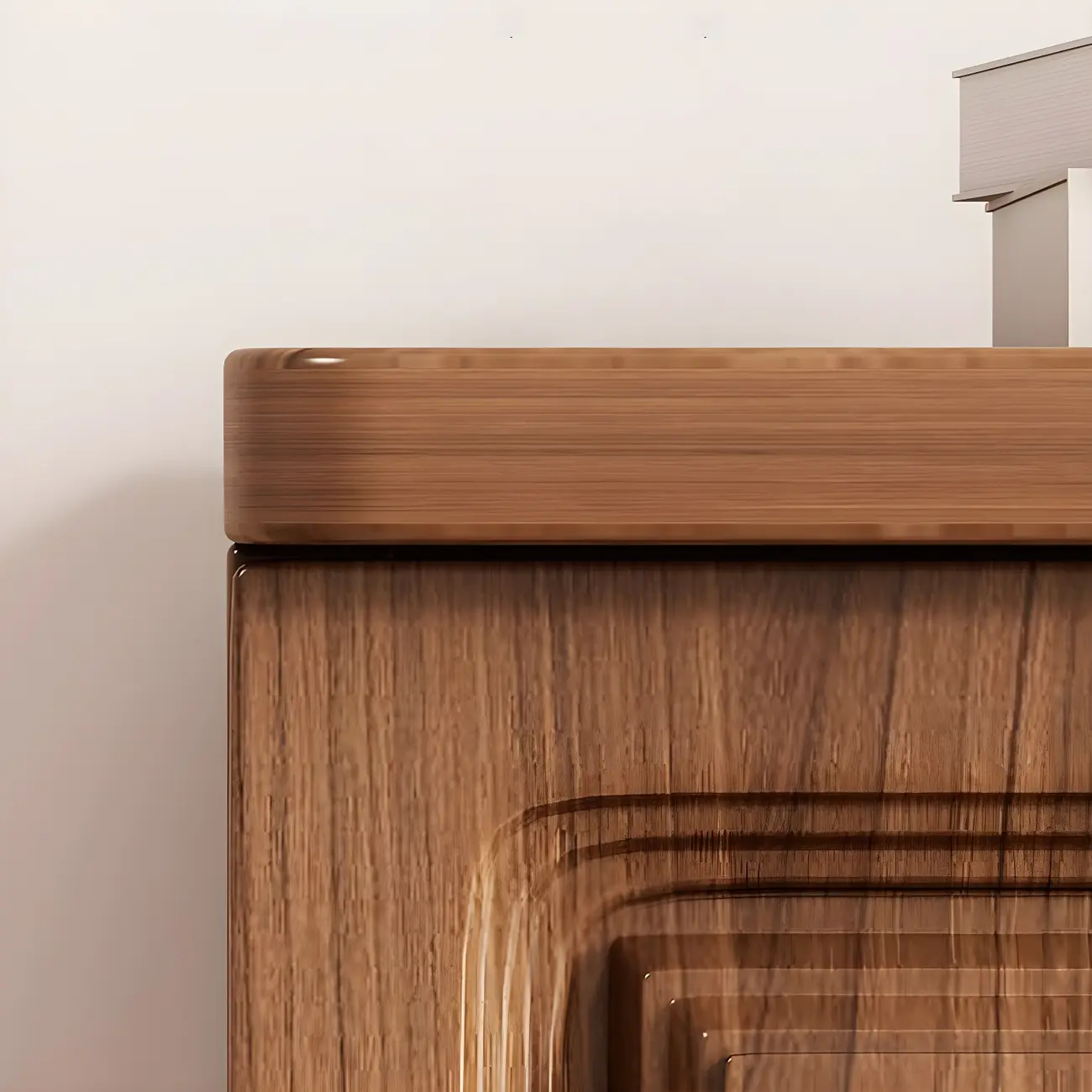 Vintage Nut-Brown Wooden Dressers & Chests with Drawers Image - 12 | homeyfad