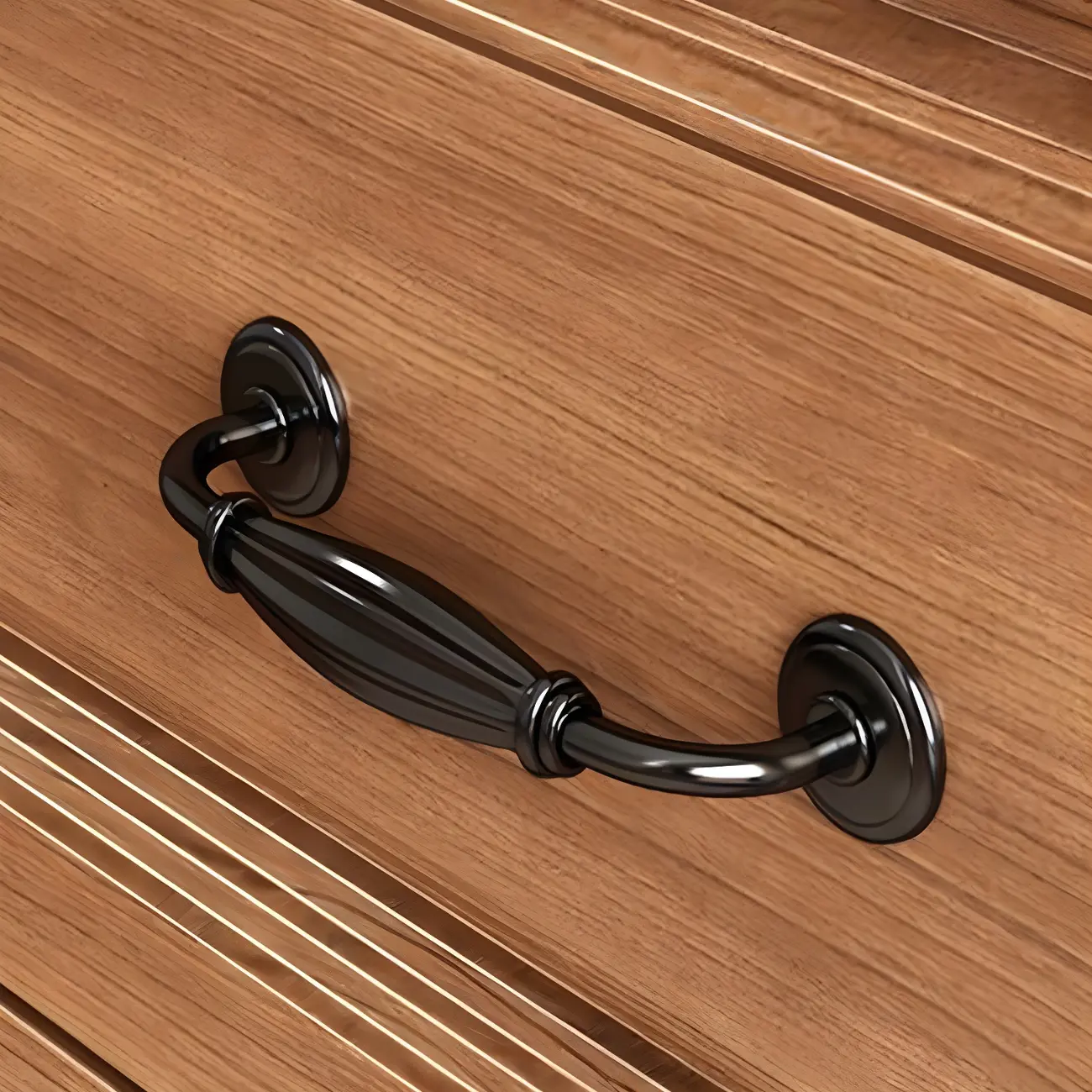 Vintage Nut-Brown Wooden Dressers & Chests with Drawers Image - 18 | homeyfad