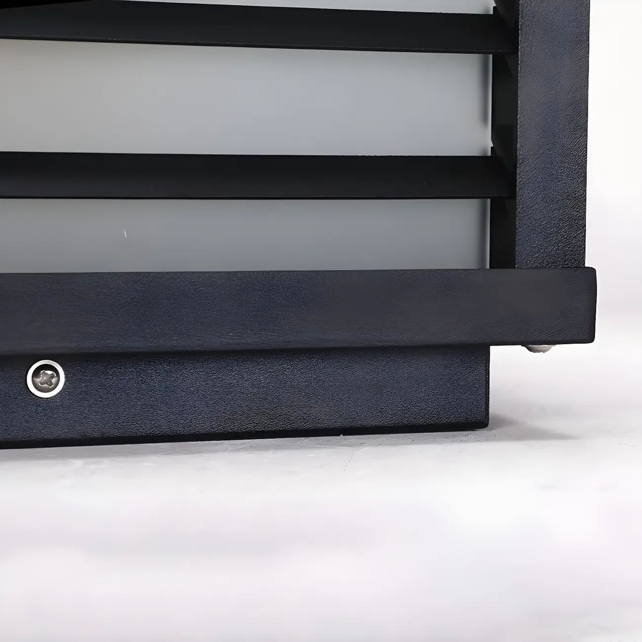 Outdoor Rectangle Solar LED Post Light in All Weather Image - 12 | homeyfad