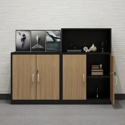 Modern Metal Filing Cabinets with Lock for Office Use Image - 6