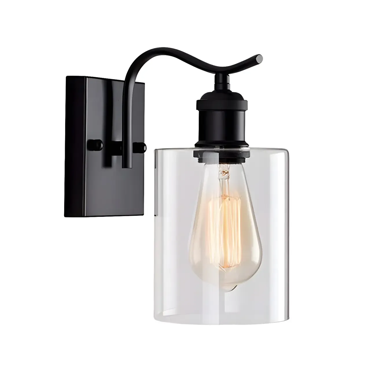 Cylinder Industrial Vanity Light for Bathroom Decor Image - 5