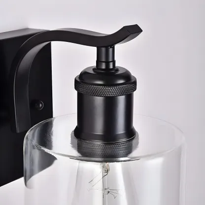 Cylinder Industrial Vanity Light for Bathroom Decor Image - 8