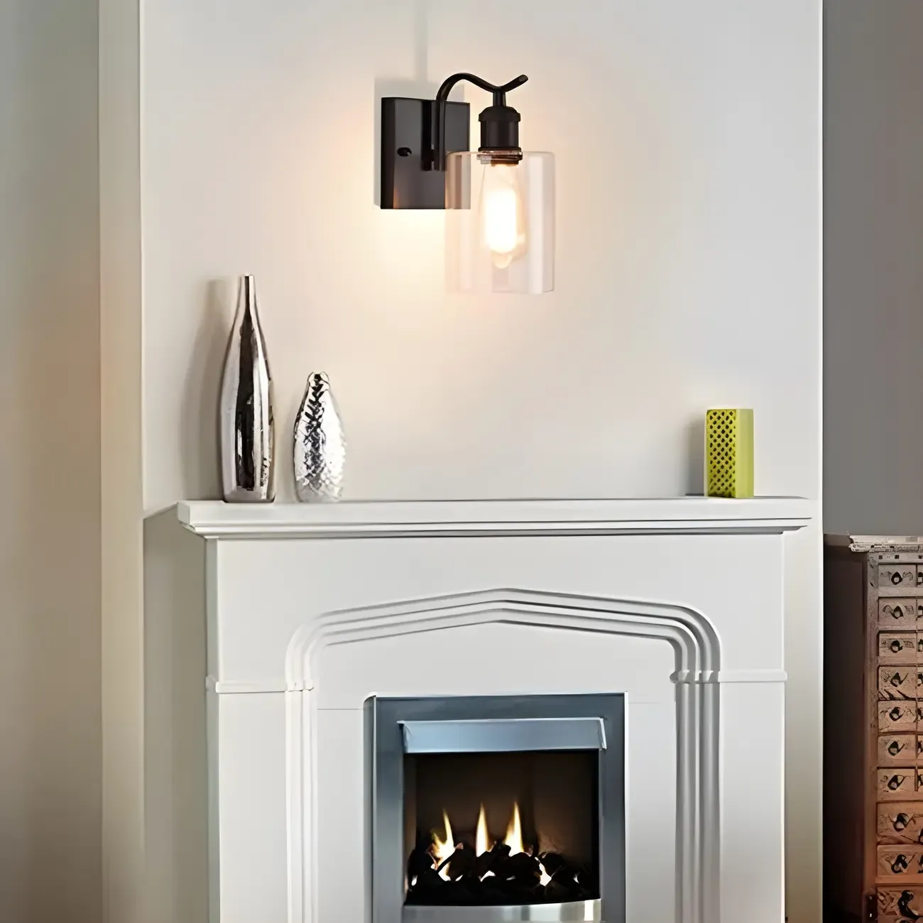 Cylinder Industrial Vanity Light for Bathroom Decor Image - 9